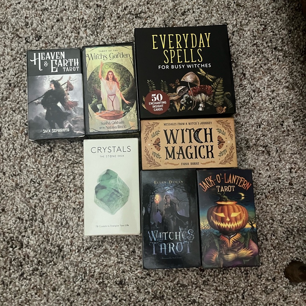 Witchy Tarot and Divination bundle